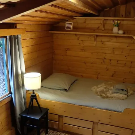 Casa de Férias Sfeervol Houten I Bosrijk Veluwe Putten