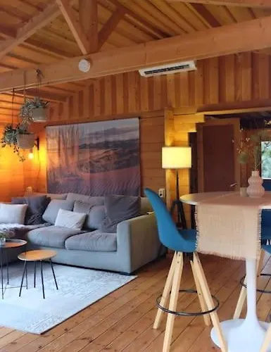 Semesterbostad Sfeervol Houten I Bosrijk Veluwe *