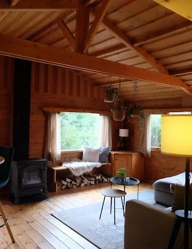 度假居 Sfeervol Houten I Bosrijk Veluwe