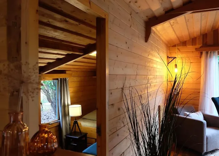 度假居 Sfeervol Houten I Bosrijk Veluwe